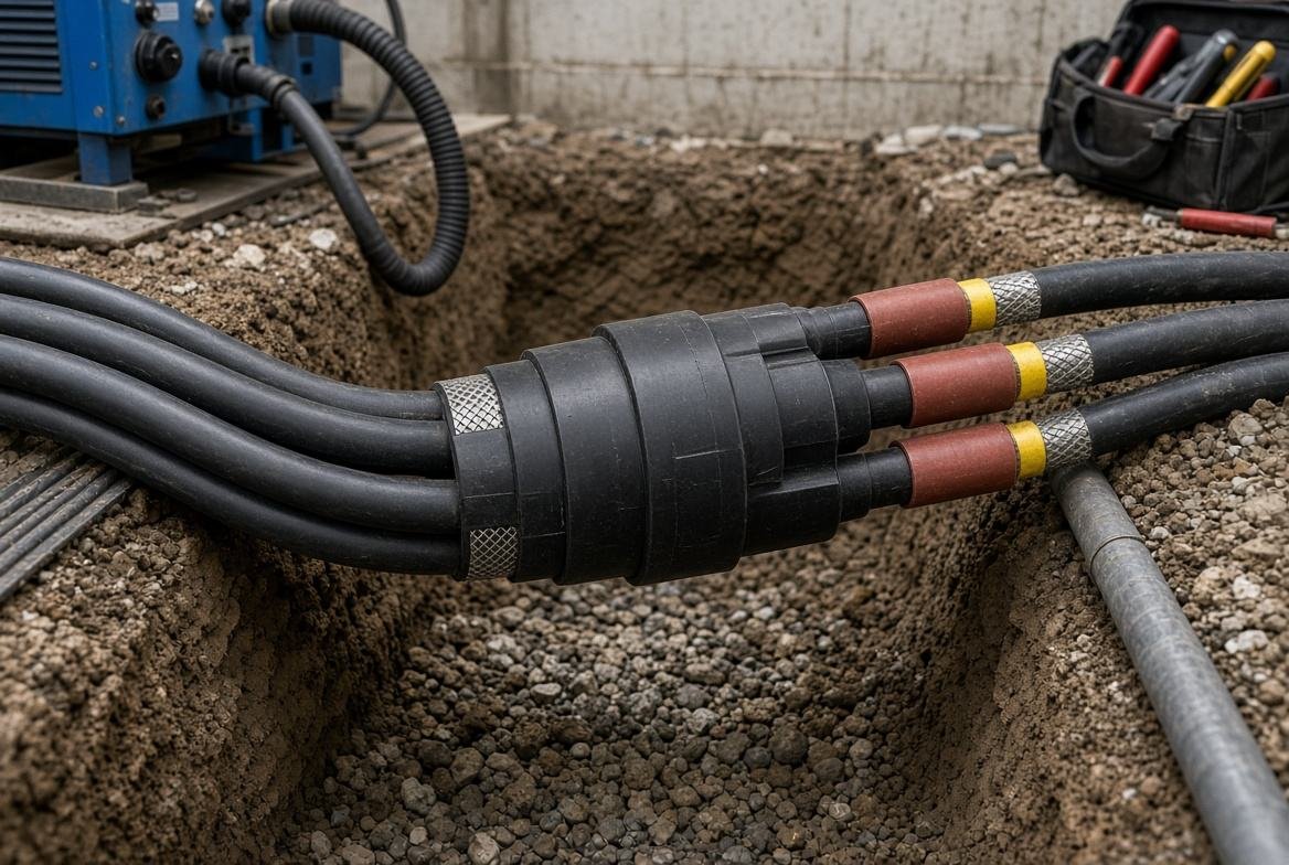 HT cable jointing site team